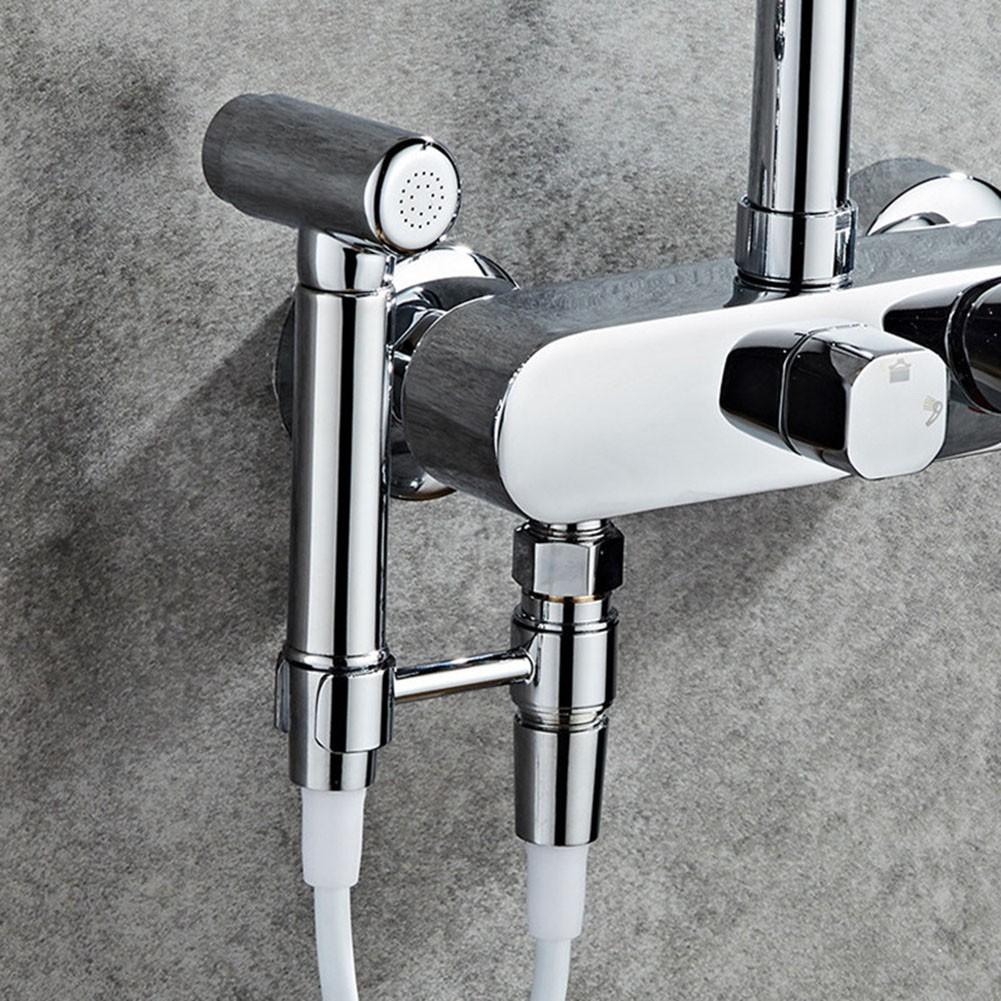 1ks držák bidetového postřikovače otočný o 360° 80*44*20mm držák bidetu