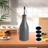 Cooking Oil Bottle Dispensing Ceramic Big Dispenser Pourer Soy Sauce Shoyu
