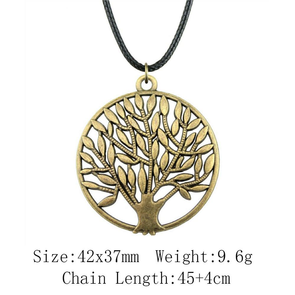 Valentinstag Halsdekoration Lebensbaum Baum Halskette Lederkette 45cm Günstige Dinge Choker Hals