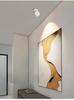 Adjustable LED Anti-Glare Folding Spotlights: Dimmable, Color-Changing, Ideal for Hallway and Wall Wash Background Lighting.