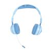Kids Bluetooth Headphones with RGB Lights 15H Playtime HiFi Stereo Wireless and Wired Kids Headset with Detachable Mic