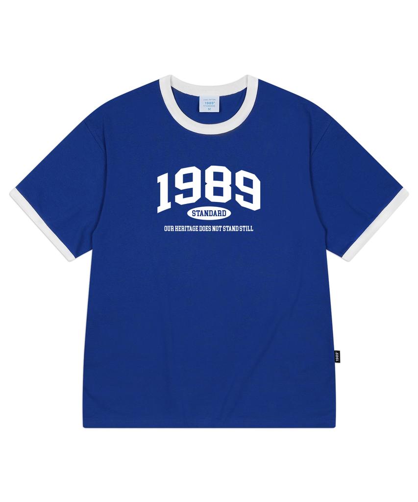 1989STANDARD Our 1989 Cool Cotton Ringer Short Sleeve (Srsstd-0004)