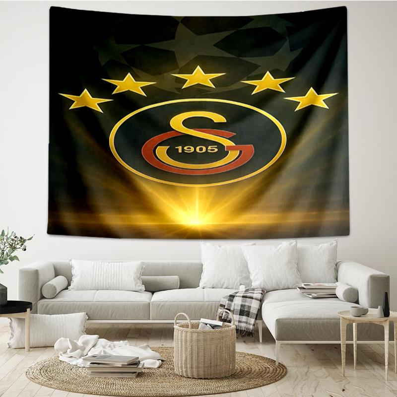 Galatasaray Crest Glory Tapestry Room Decoration Wall Hanging for Living Room Bedroom, dormitory, Birthday and Christmas gifts