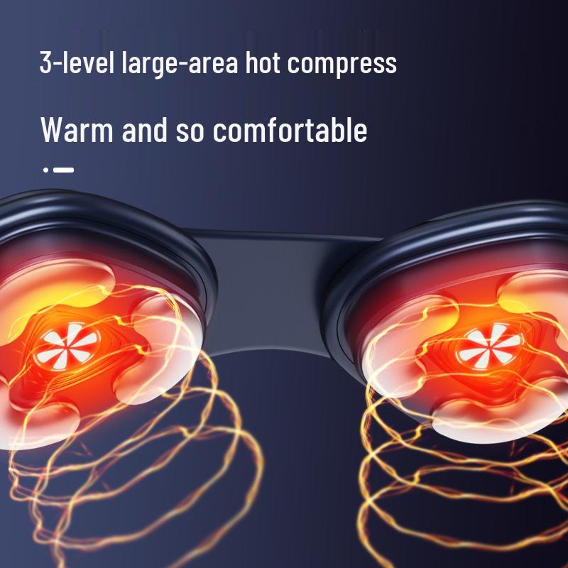 Dual Motor Abdominal Massager with Microcurrent, Heating, and Vibration - LCD Display