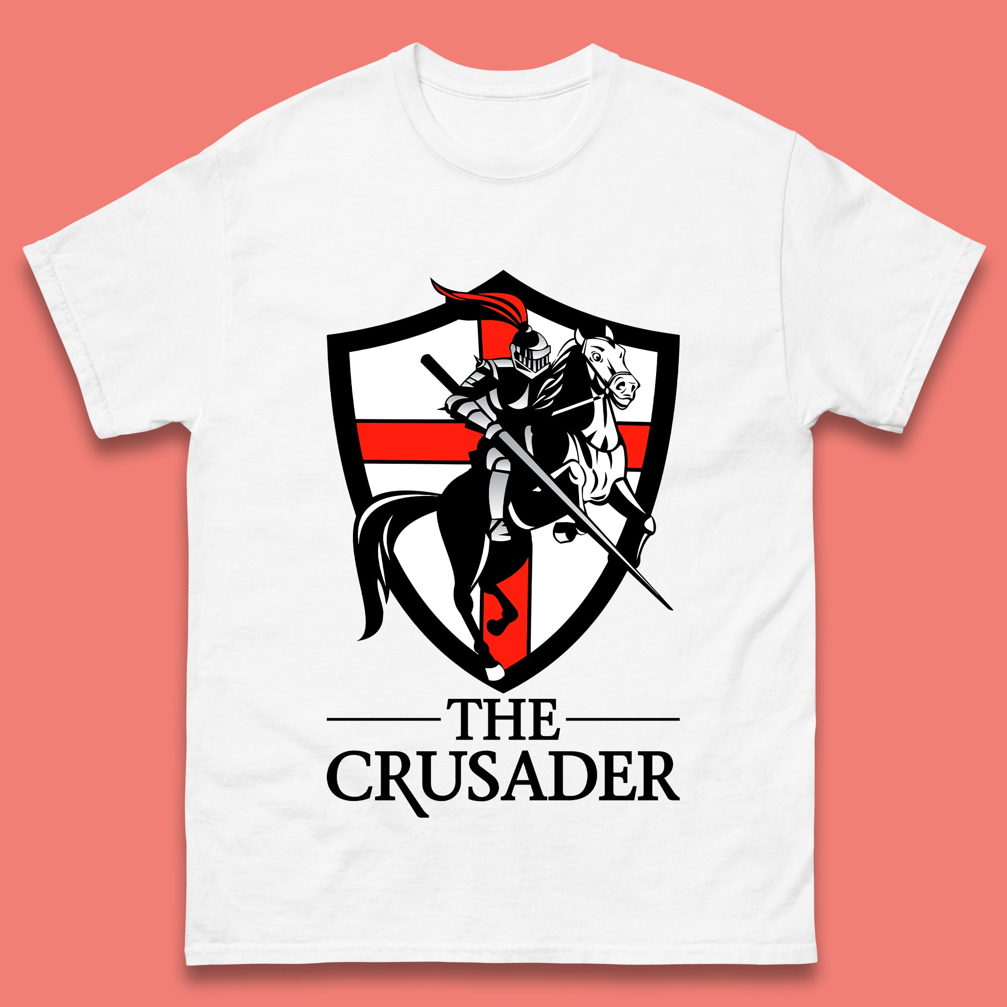 

The Crusader Mens T-Shirt Womens Tops Tees S