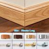 PVC Waterproof Self-adhesive Baseboard Sticker Wood Grain Marble Wall Border Stickers Vinyl Decals Home Decor 10meter Long