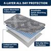 Large Washable Puppy Pee Pad Fast Dry Pet Training Mat For Small Medium Large Dogs Multiple Size