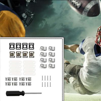 49Pcs Football Helmet Repair Kit,Hockey Tool,Screw Nuts,Screwdriver for Repairing
