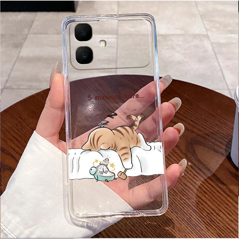 For Infinix Smart 20 2026 Case X6840 X6840B Clear Luxury Cute Love Rabbit Funny TPU Soft Silicone Phone Case Smart20 Back Cover