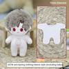 Base Layer Shirt Cotton Doll Anti-staining Cloth Fleshcolor Nude Sleeveless Doll Backing Shirt Sitting Position Standing Posture