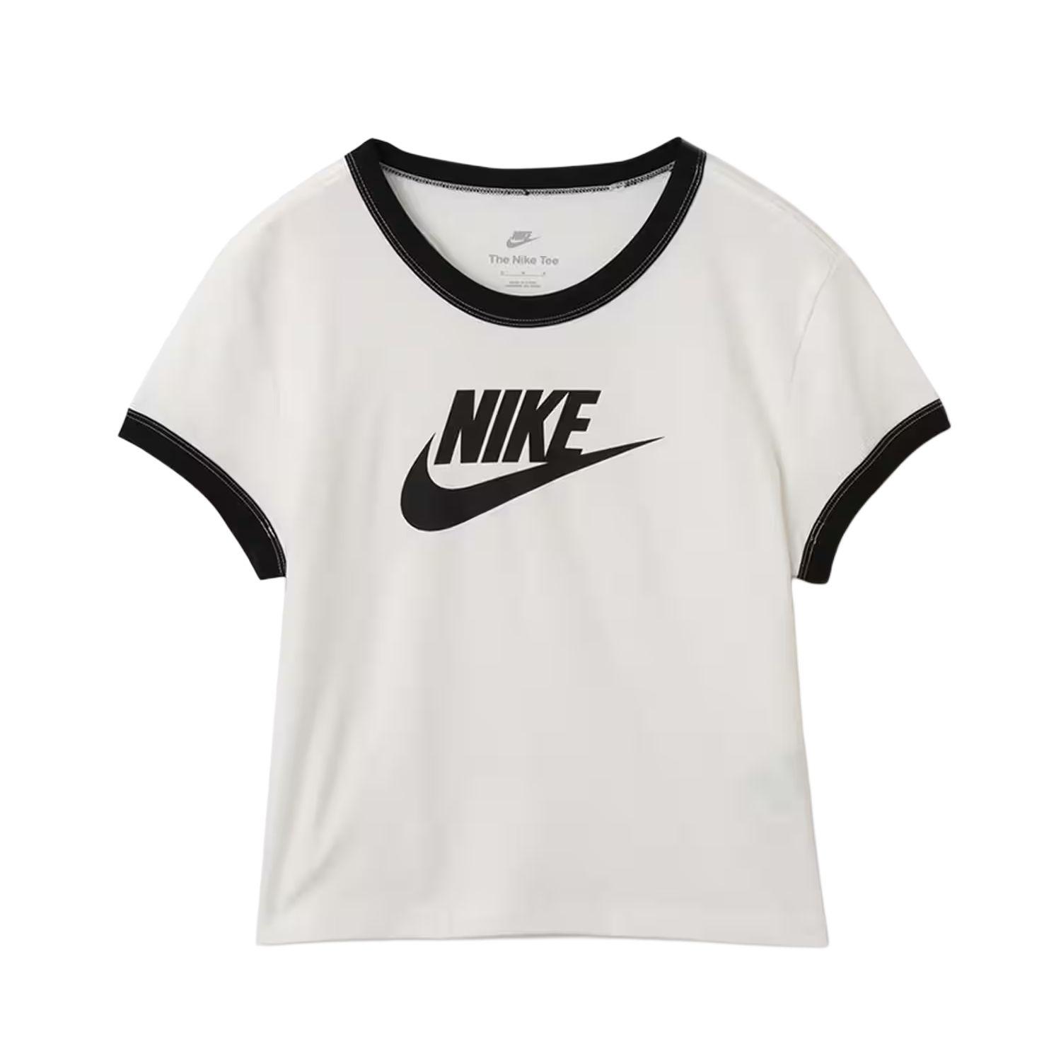 Nike Sportswear Crew Neck Comfortable Short Sleeve T-Shirt Women tops IF4073-100 XL