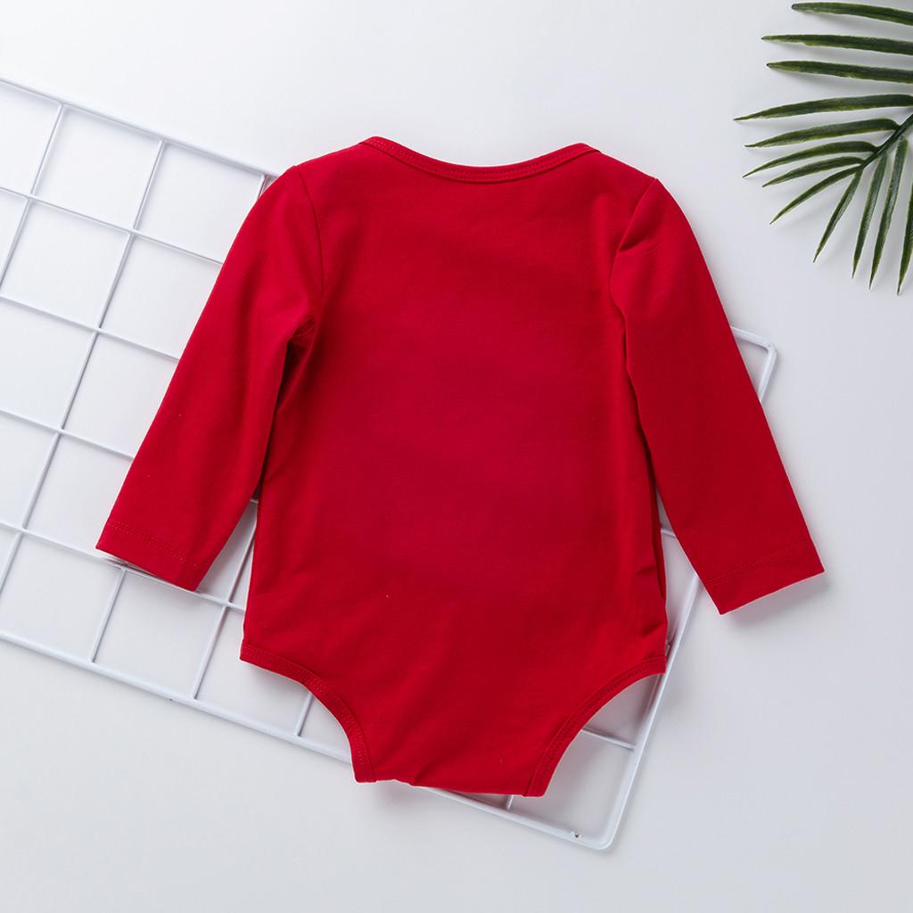 Toddler Baby Kids Girls Christmas Day Romper Tops  Dress Hairband Set