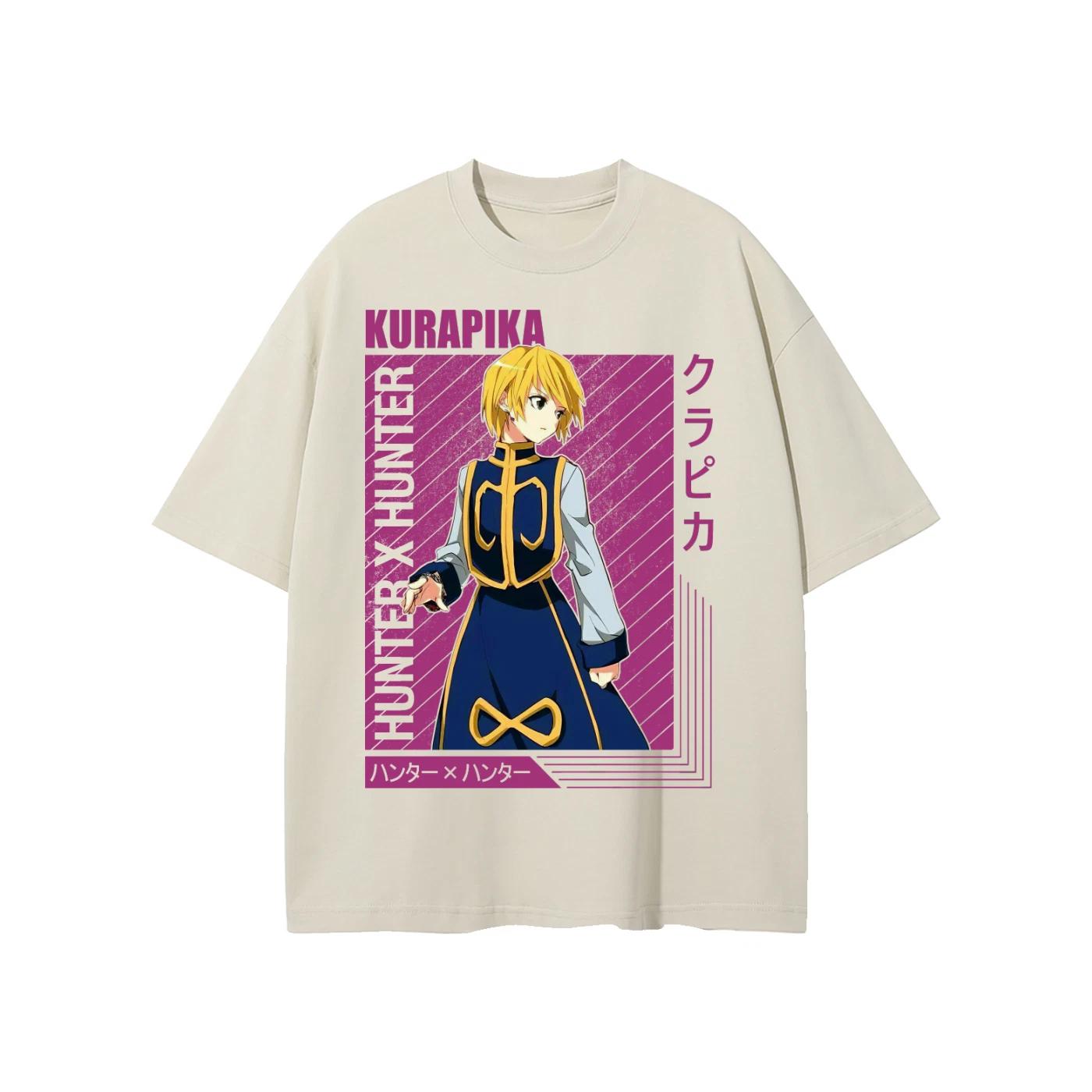 Hunter x Hunter Kurapika Japanese Anime Streetwear Tee Shirt Retro Anime Tee. 120