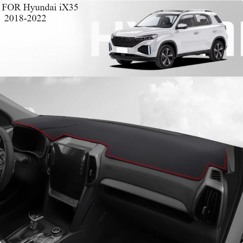FOR Hyundai iX35 2018- Car Dash Mat Dashmat Dashboard Mat Cover Sun Shade Dash Board Cover Carpet Accessories front A
