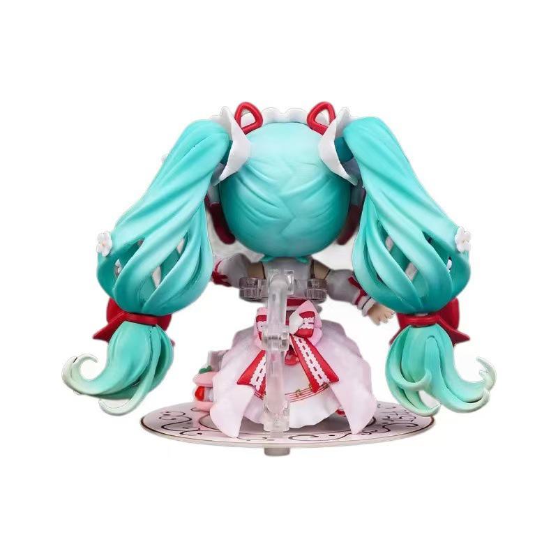 Hatsune Q Posket Magical Mirai Movable Face-Changing Hand-Painted Clay Figure 1940# Boxed Ornament