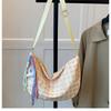 Retro Plaid High-quality Underarm Bag Women's Casual Commuter Shoulder Bag Daily Matching Casual Messenger Bag Tide