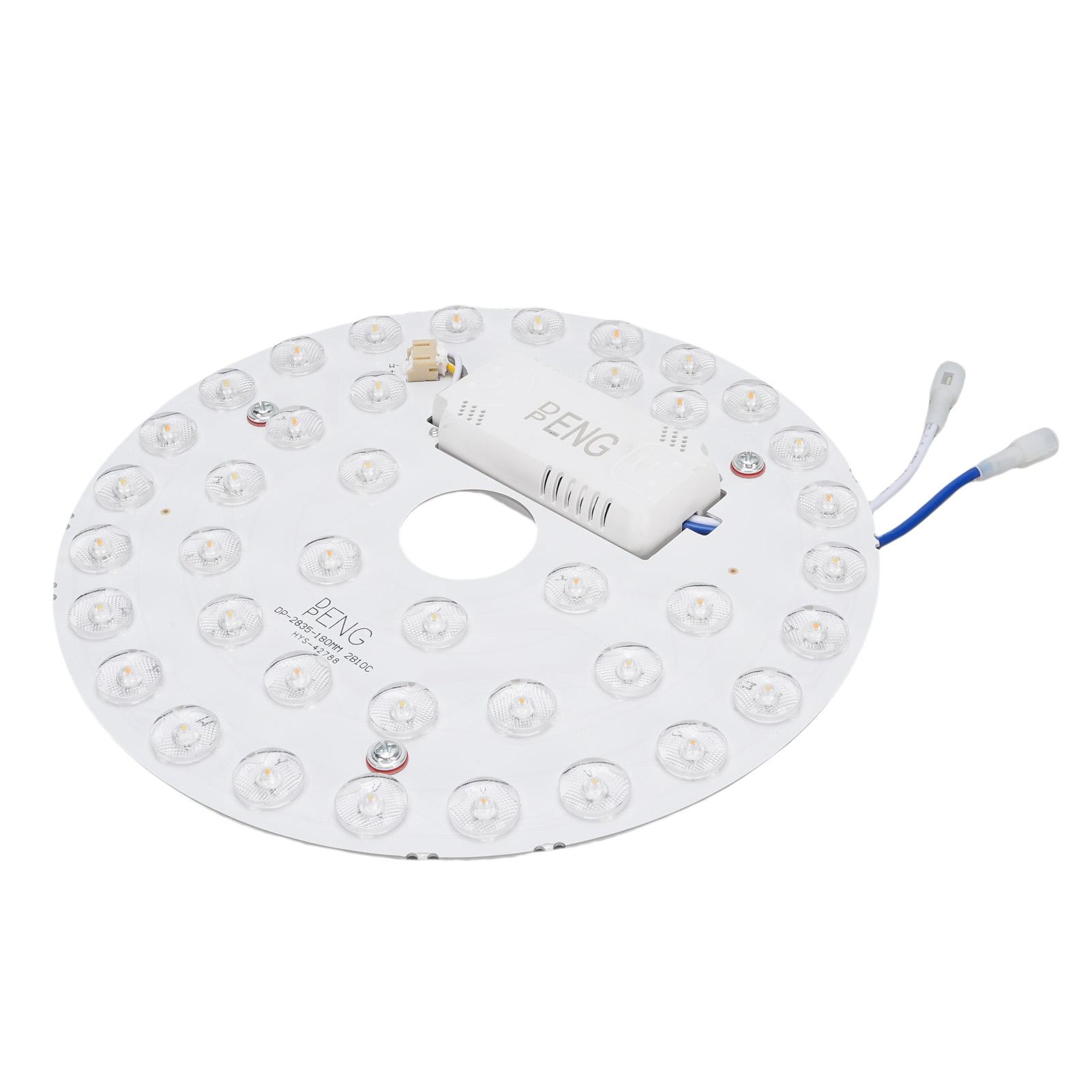 

7,1 дюйма 18 Вт LED Световой модуль Модернизация Магнитный Потолочный Вентилятор LED Свет Замена 3CCT 3000K 4200K 6500K Энергосбережение