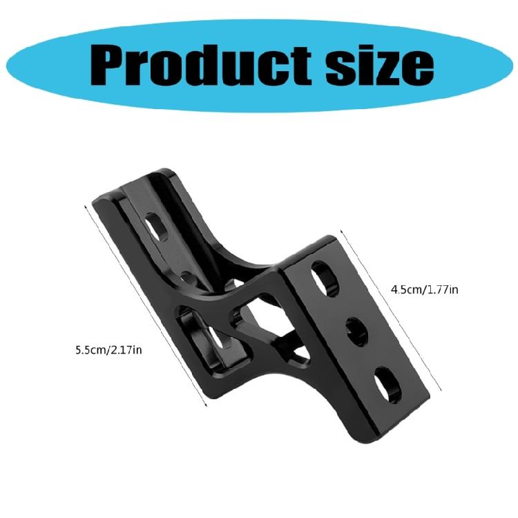 Raised Mount Bicycles Front Bag Carriers Block Extenders Conversion Seats Aluminum Alloys Bike Nose Light Converter