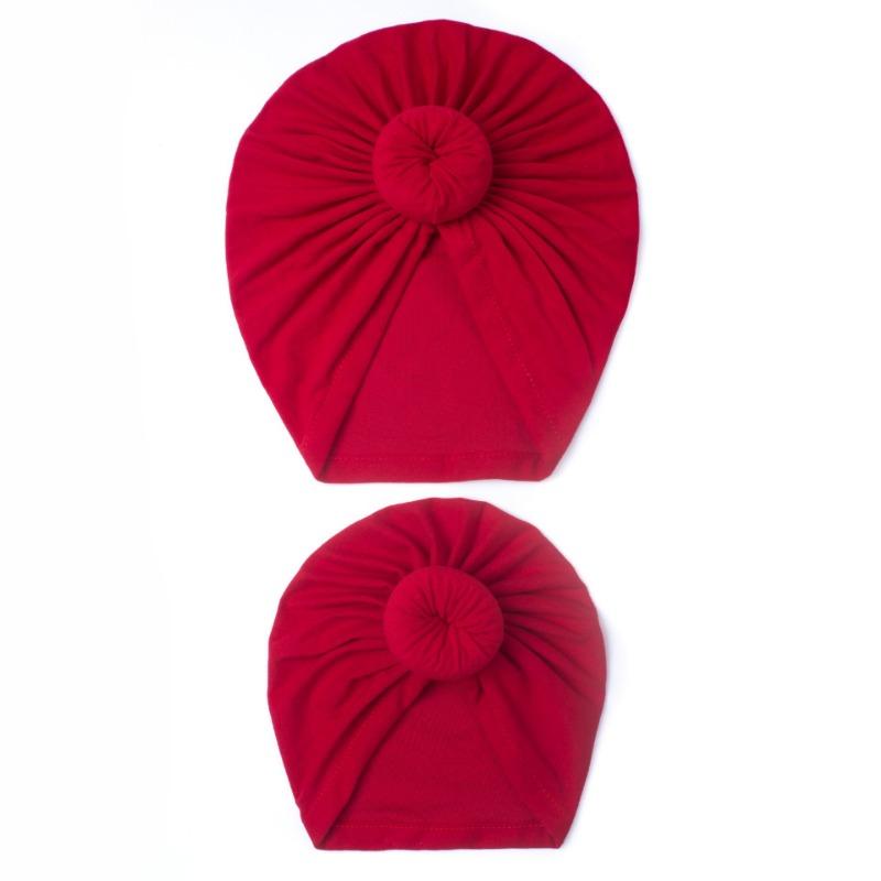 New Parent-child Thermal Pullover Hat, Mother and Baby Donut Boneless Hat, Children's Hat