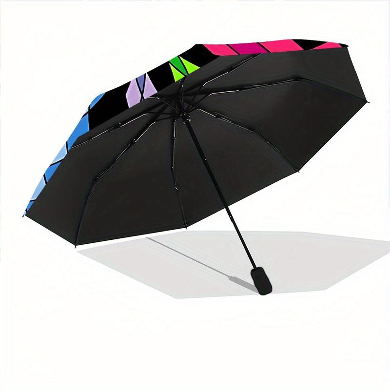 1pc Colorful Sphere Automatic Opening/closing umbrella, Reinforced 8-Rib Construction, Compact Travel Umbrella yy250808169
