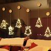Christmas Sucker Light Hanging Led Lamp Festival Door Window Decoration