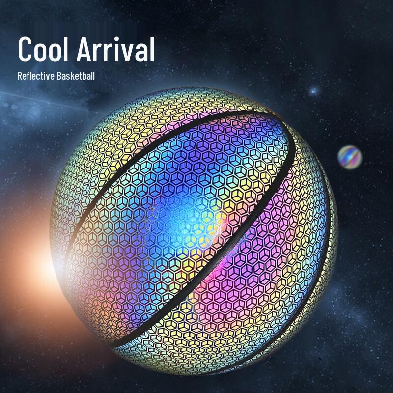 Norman DITE Luminous Reflective Basketball - Size 7