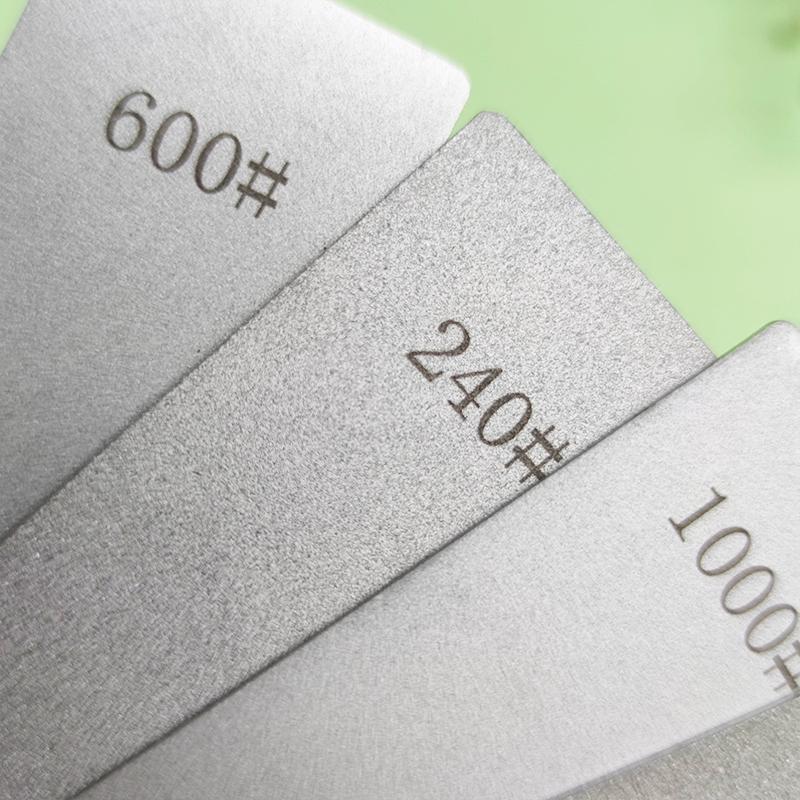 2pcs Set Diamond Stone No Base Bar Used Knife Sharpener Diamond Whetstone Grinding Stone Sharpening Stone Bars