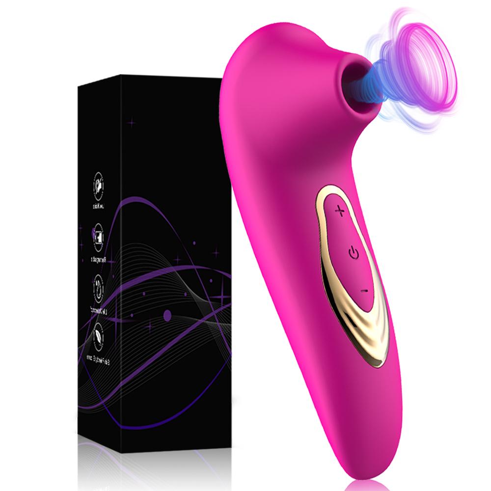 Powerful Clitoris Sucker Vibrator for Women Sucking Clitoral G-spot Nipple Stimulator Female Oral Vacuum Vibrating Adults Sex Toy Portable Masturbator