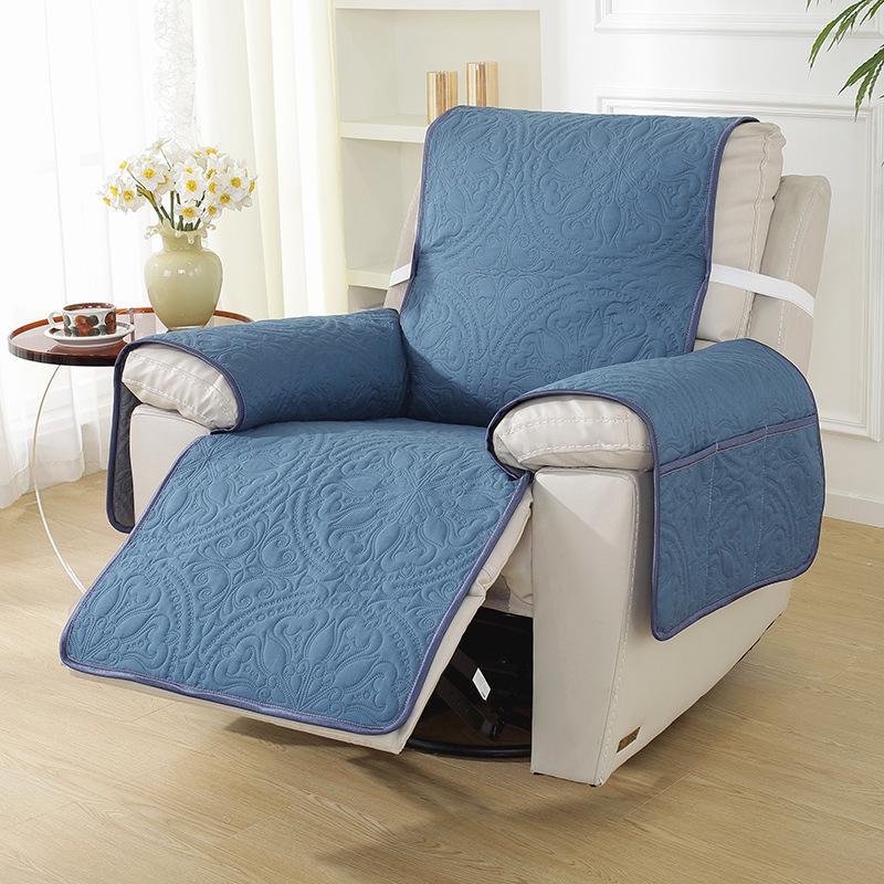 First Class Multifunctional Recliner Sofa Cushion Nylon Cotton Waterproof Anti-slip Single Manicure All-in-one Cover Cloth Cover