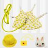 Small Animals Pet Dress Set Rabbit Clothes for Autumn Party Wedding Outfit
