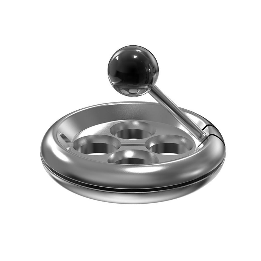 Four Hole Floating Fidget Toy Metal Fingertip Spinner Fun Metal Fidget Spinner Desktop