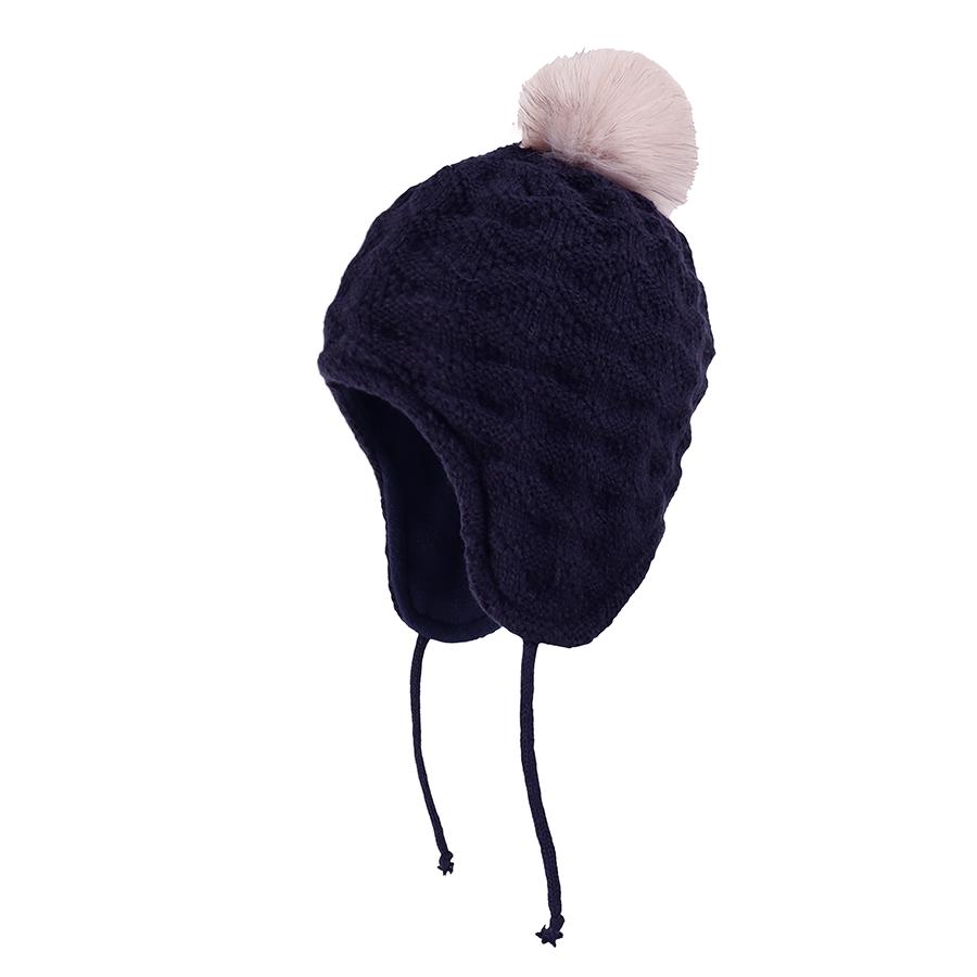 Toddler Kids Infant Winter Hat,Earflap Knit Warm Cap Fleece Lined Beanie for Baby Boys Girls