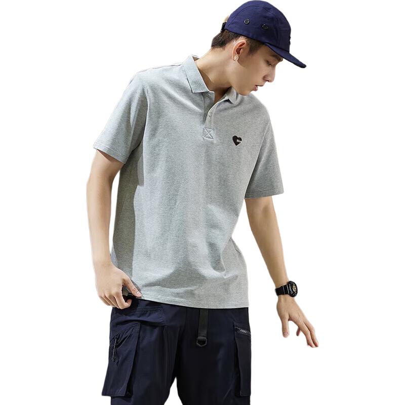 TonLion Men's Casual Short Sleeve Polo Shirt