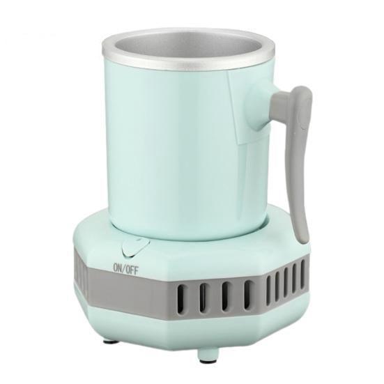 Schnellkühlbecher, einfache One-Touch-Bedienung, tragbarer elektrischer Mini-Getränke-Sofortkühler mit versenktem Stil für Bier, Saft, Kaffee