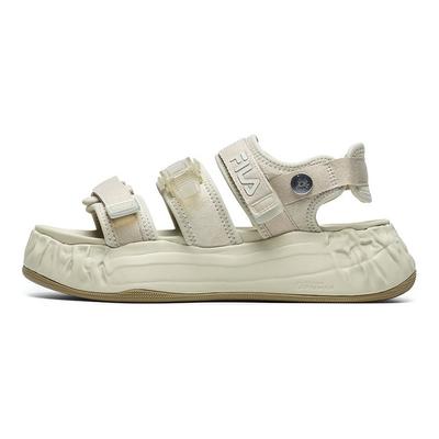 X MIHARA YASUHIRO Leder FM-15 Sandale Lässige Strandsandalen Herrensandalen Austerngrau F12M224403FPB