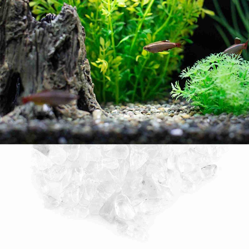 

100 grams 5-7mm Crushed Stone Fragments Small Decorative Rocks Tumbled Stone Chips Altar Decoration белый