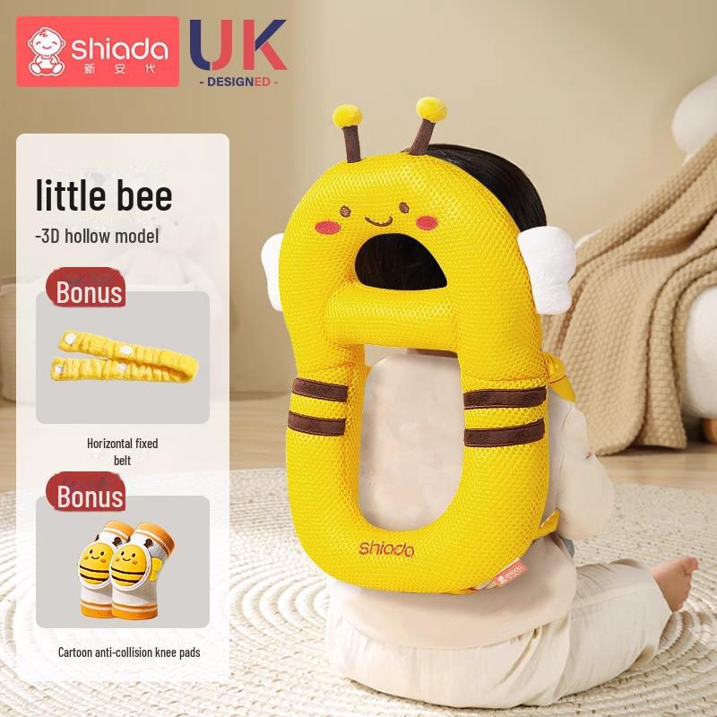 3D Baby Head Protection Pillow - Breathable, Anti-Collision & Fall-Safe for Infants and Toddlers Learning To Walk