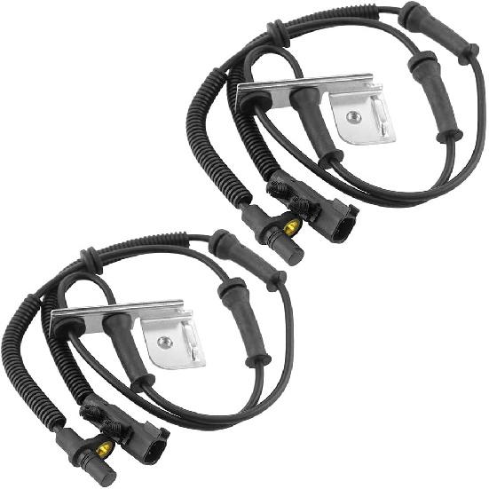 2pcs Front ABS Wheel Speed Sensor Compatible with 2012-2020 Dodge Grand Caravan, 2012-2016 Chrysler Town&Country, 2012-2015 Ram C/V ABS Sensor