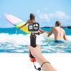 PULUZ Impugnatura Galleggiante in Schiuma con Cinturino e Base a sgancio rapido per GoPro, Insta360, DJI e Altre Action Cam(arancia)