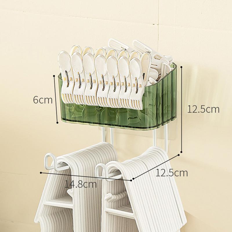 

Бокс для хранения вешалок-маек, стойка-держатель для вешалок для взрослой или детской одежды