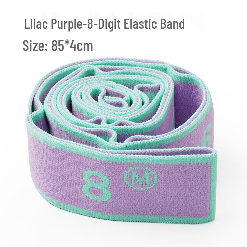 Children's and Adults' Latin Dance Elastic Yoga Strap - Figure Eight Stretching Band