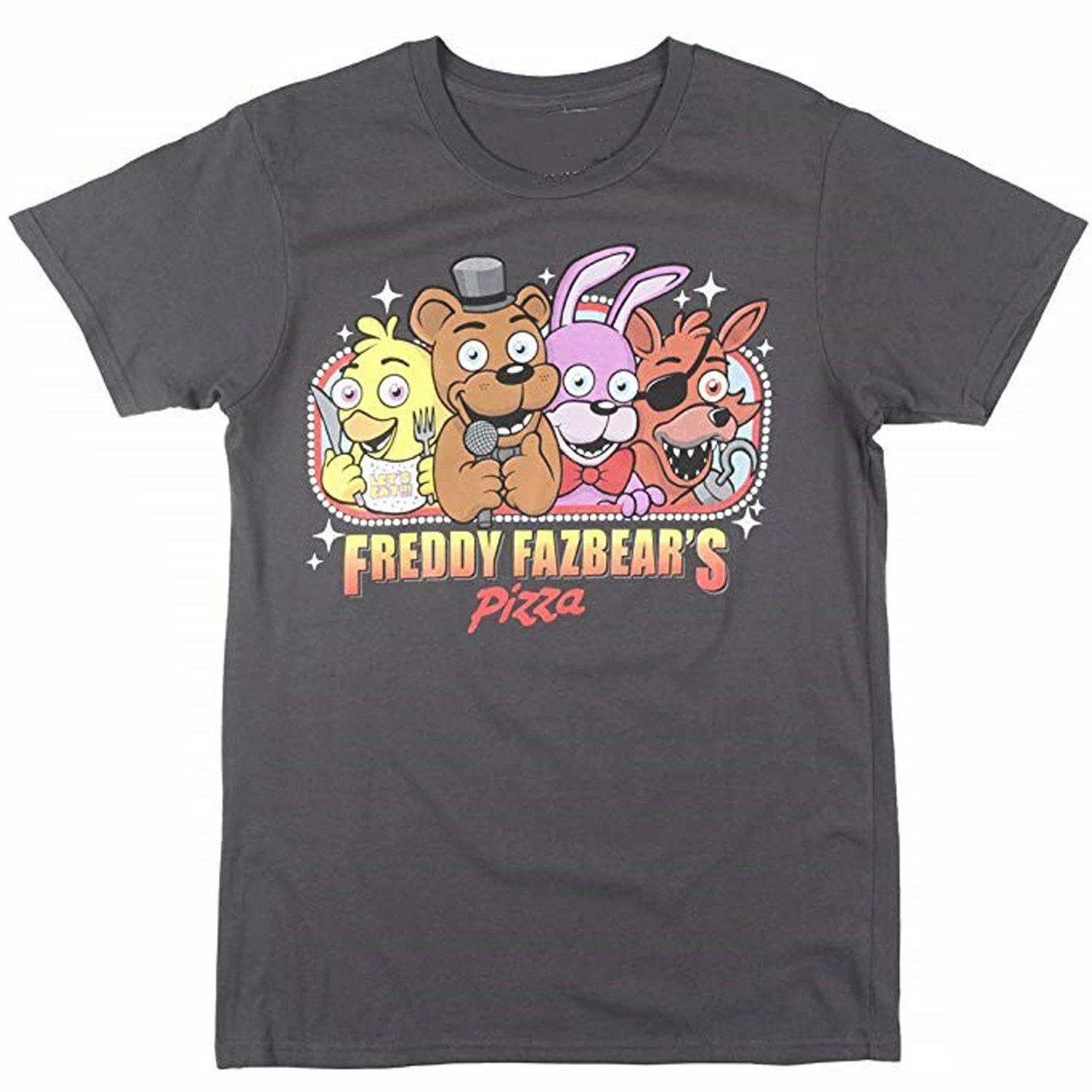 Five Nights at Freddy s Fazbear s Pizza Men s T-Shirt NWT XL