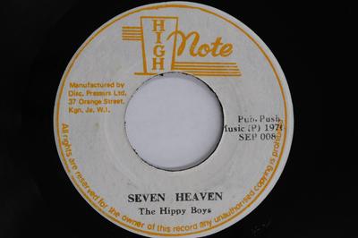 7inch Record HIPPY BOYS  FIRST GENERATION  Seven Heaven  Whats So Good About SEP007 HIGH NOTE 1970 Jamaica Reggae Ska  Dub Used