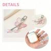 24/30 Stück Schmetterling Anhänger Schmetterling Schlüsselanhänger Geschenk Set Quaste Rosa Schmetterling Schlüsselanhänger Hochzeitsgeschenke