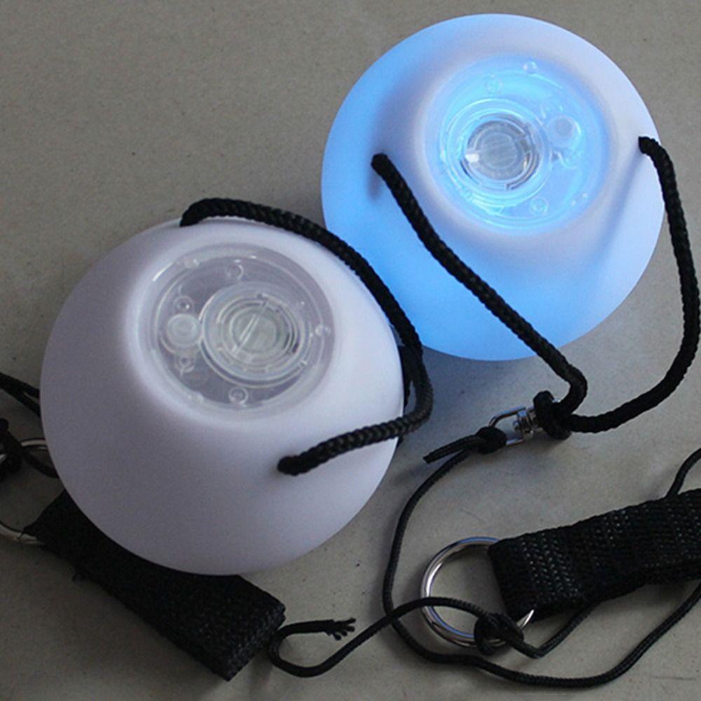 Waterproof LED POI Ball Colorful Luminous Belly Dance Throwing Ball Spinning Balls  Xmas