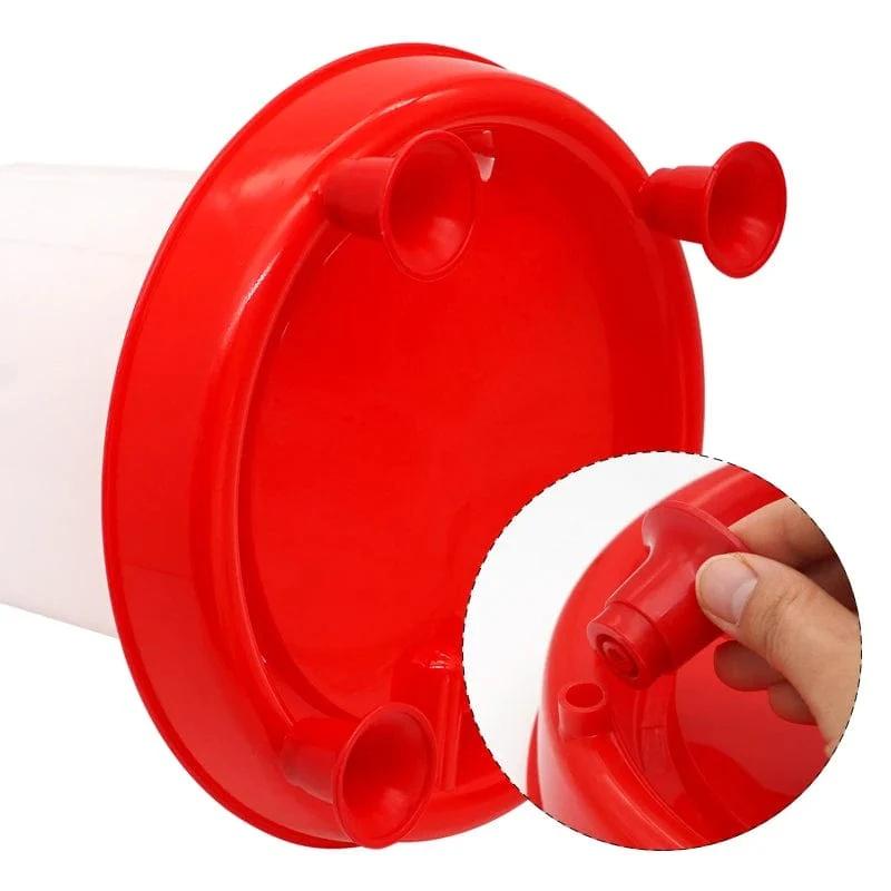 1.5/3/6/9/12kg Automatic Chicken Feeder Bucket Rooster Hen Feeding Device Farm Animal Poultry Quail Pigeon Feeding Supplies 1 Pc