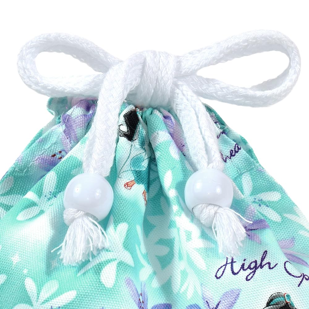 COLORFUL CANDY STYLE Disney Jasmine Aladdin Princess Jasmine Drawstring Lunch Set of Stylish Drawstring Elementary School Lunch Elementary School