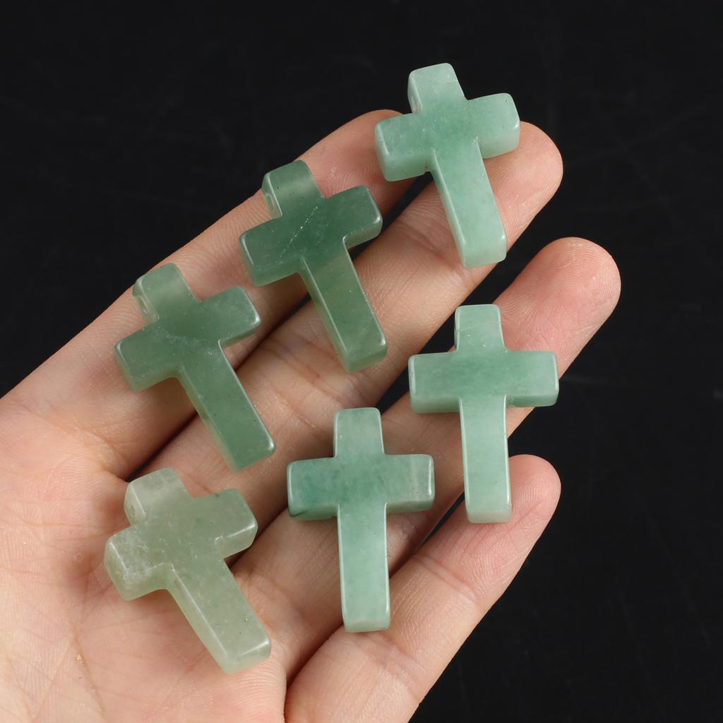 Pendentifs Minéral Poli Aventurine Verte AVENTURINE VERTE - Pendentif