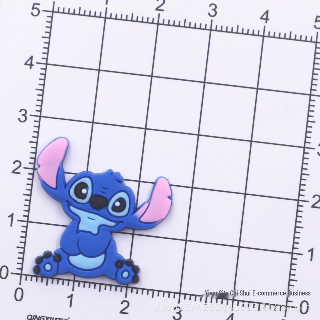 PVC Cartoon Stitch Series DIY Figurines for Phone Cases, Hairpin Ornaments, and Accessories