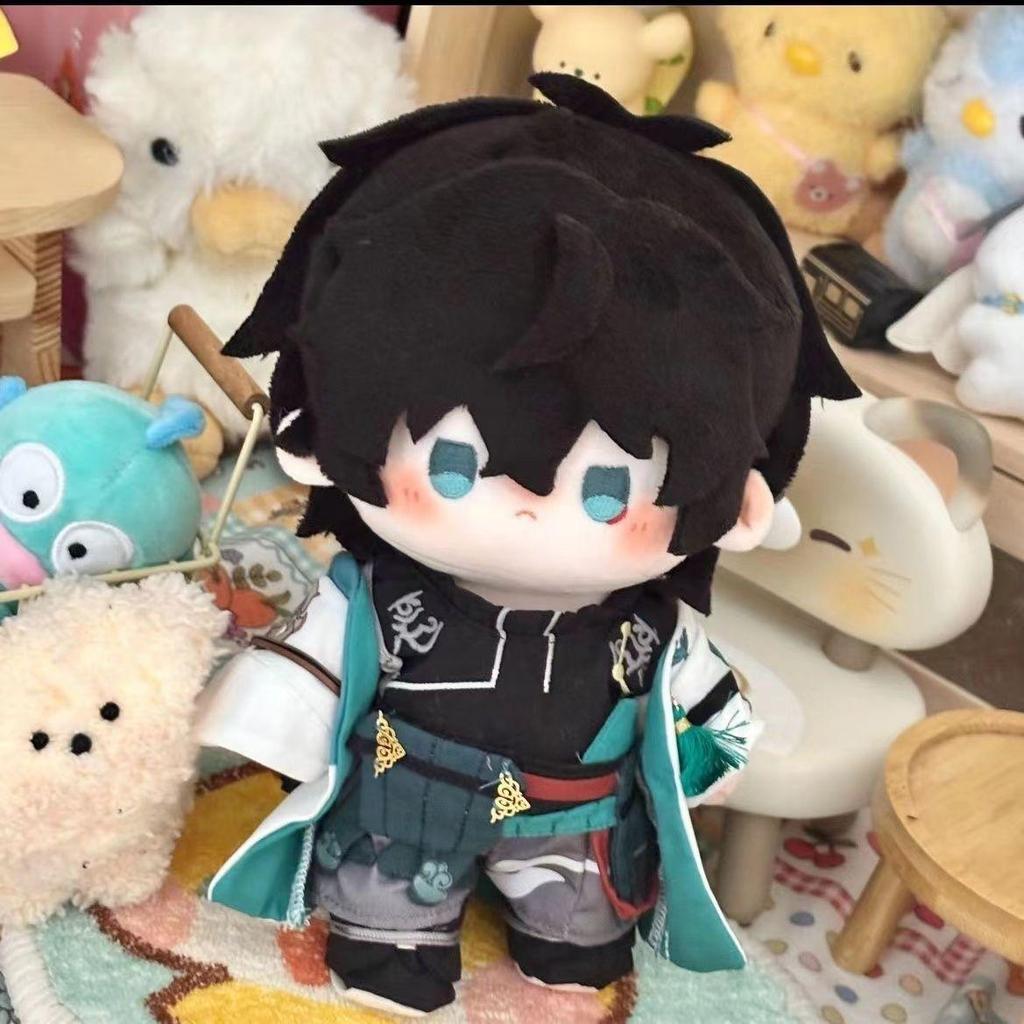 Stuffed Honkai : Star Rail Danheng 20cm Imbibitor Lunae Attribute Cotton Doll Playthings designed for Children Adults Anime Adorable Plush Puppet